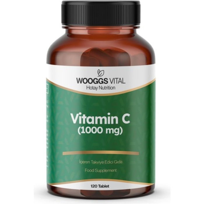 Wooggs Vıtal Vıtamın C (1000 Mg) Iteg 120 Tablet