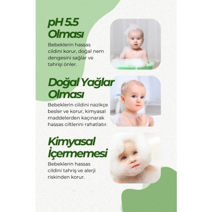 Doğal Bebek Şampuanı Karpuzlu 400Ml