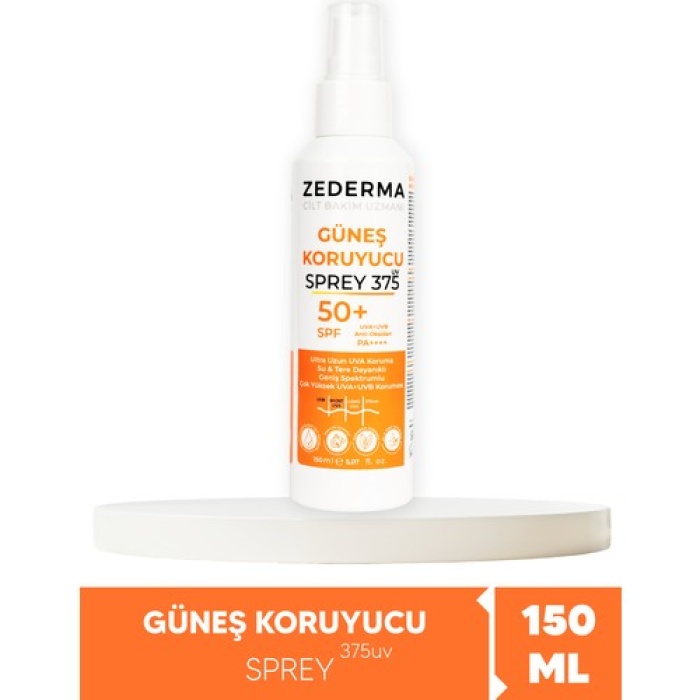 Zederma Güneş Koruyucu Sprey Spf50+ Ultra Çok Yüksek Koruma 150Ml