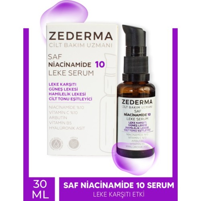 Zederma Naicamid 10 Leke Serumu 30Ml