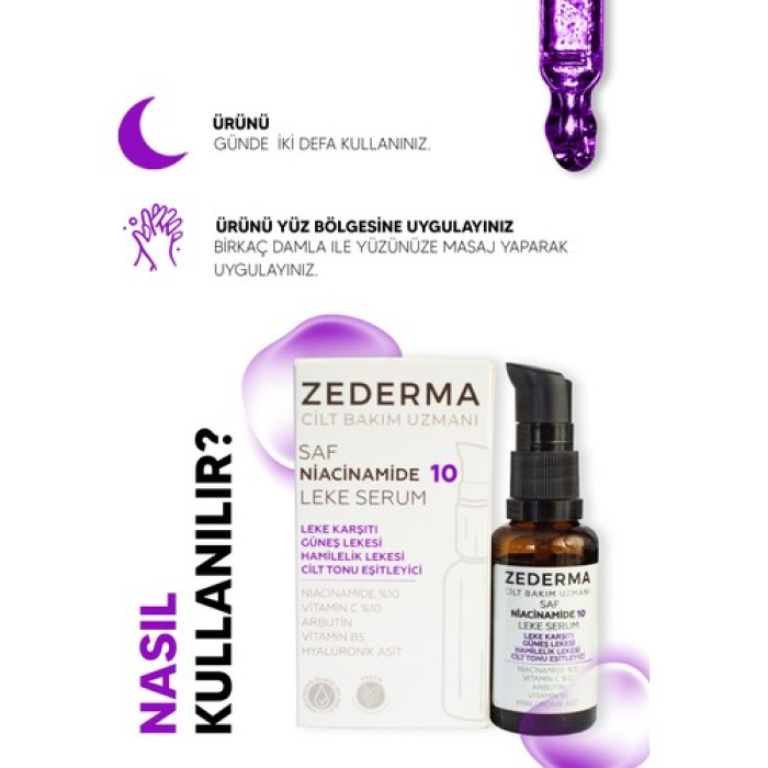 Zederma Naicamid 10 Leke Serumu 30Ml