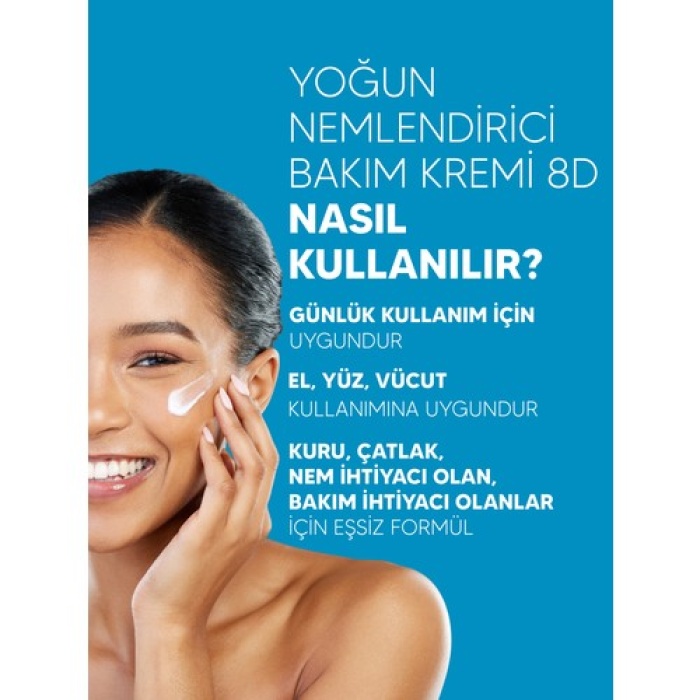 Zederma Yoğun Nemlendirici Cilt Bakım Kremi 8D 50Ml