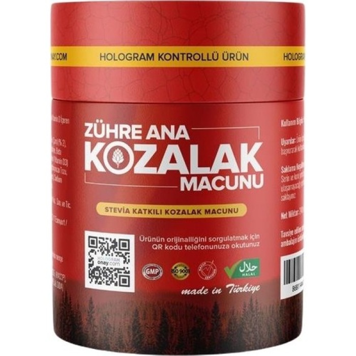 Zühre Ana Stevıa Tatlandırıcılı Kozalak Macunu