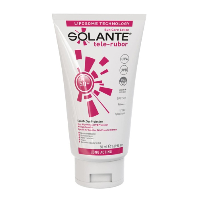 Solante Tele-Rubor Spf 50+ Losyon 50 Ml