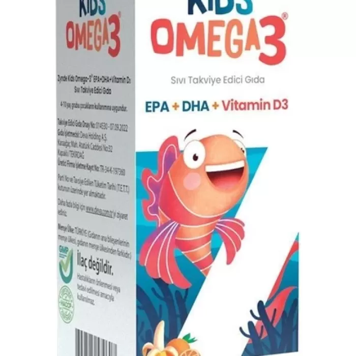 Zynde Kids Omega3 + Vit.d3 200 ml