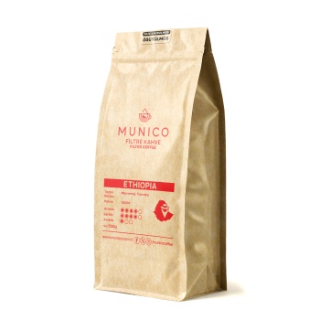 Munico Etiyopya Öğütülmüş Filtre Kahve 500g