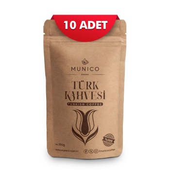 Munico Türk Kahvesi 100g x 10 Adet