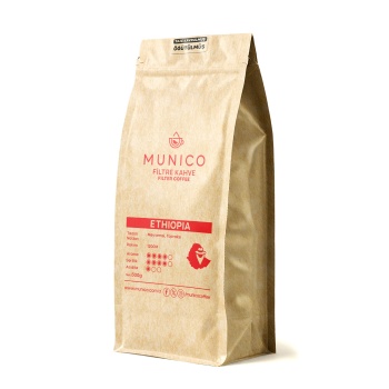 Munico Etiyopya Öğütülmüş Filtre Kahve 500g