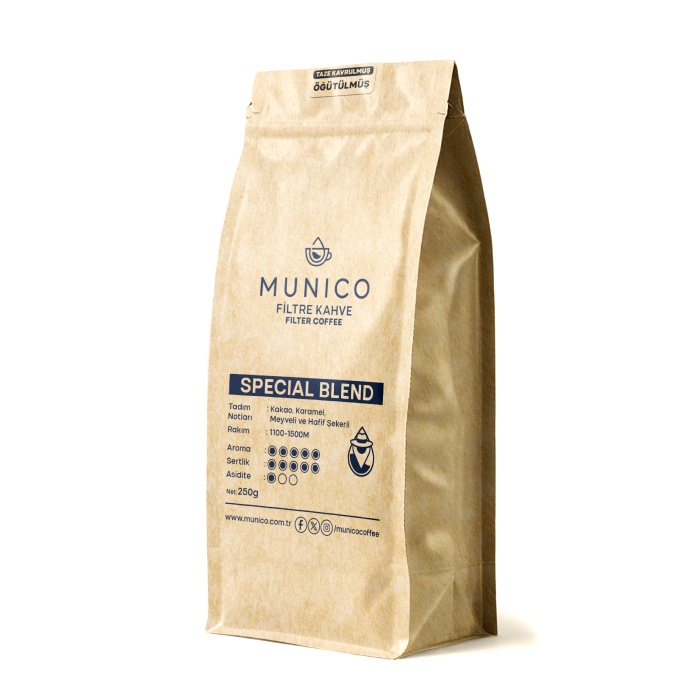 Munico Special Blend Öğütülmüş Filtre Kahve 250g
