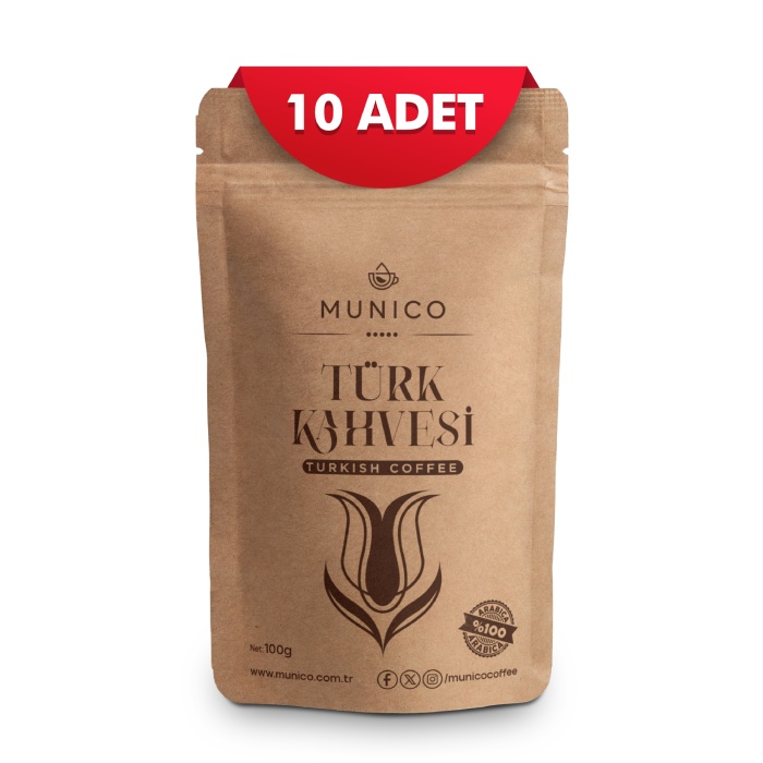 Munico Türk Kahvesi 100g x 10 Adet