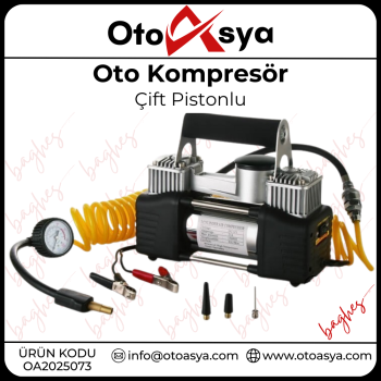 Çift Pistonlu Kompresör