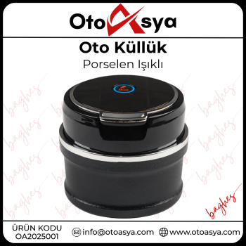 Porselen Işıklı Küllük