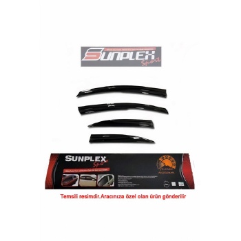 Fıat Lınea 2006-2015 Mügen Cam Rüzgarlığı Ön - Arka 4 Parça