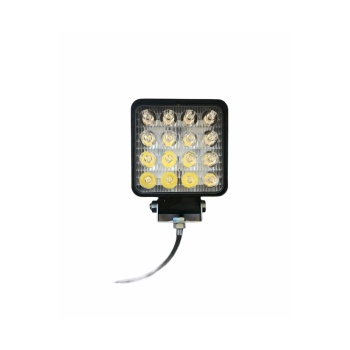 16 Ledli Çalışma Lambası 1 Adet 12-24 Volt Uyumlu