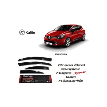 Renault clio 4 cam rüzgarlığı mugen tip