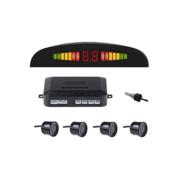 Dijital Ekranlı Araç Park Sensörü Ses Ikazlı 22 Mm Siyah Sensör Göz Pmx