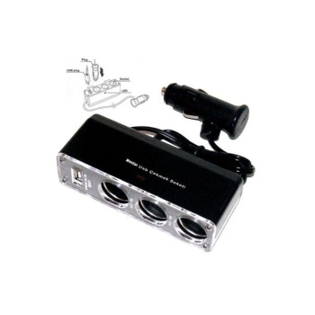 Usb 3 Lü Çakmak Çoklayıcı Çoğaltıcı Soket Çakmaklık