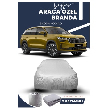 Skoda Kodiaq Branda Lüx Kalite Oto Brandası Uyumlu Araba Çadırı SUV