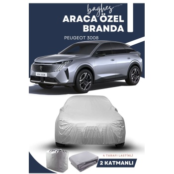 Peugeot 3008 Branda Lüx Kalite Oto Brandası Uyumlu Araba Çadırı SUV