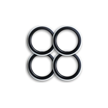 Oto Lastik Yanağı Lüks Siyah Beyaz 13 Jant 4 Adet Yanak