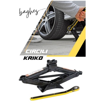 Kompakt ve Dayanıklı Araba Kriko – Cırcırlı Mekanizmalı 1.5 Ton Araç Krikosu