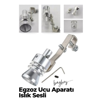 Islık Sesi Çıkaran Egzoz Ucu Aparatı Islık Sesli