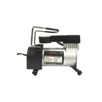 Oto Lastik Hava Kompresörü Metal Görünümlü, Çakmaklıklı, 12v 150 Psi
