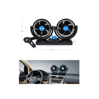 Araç Içi 360 Derece Dönebilen Mükemmel Soğutucu Vantilatör 24v Kademeli Güç Özelliği