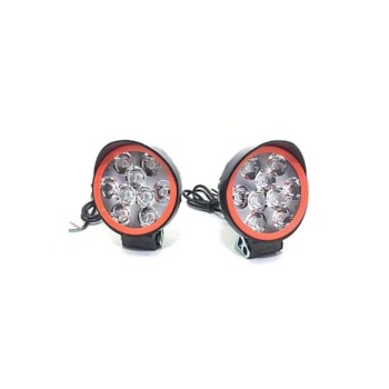 3 Modlu Motorsiklet Farı Uzun Kısa Ve Çakarlı Beyaz Takım