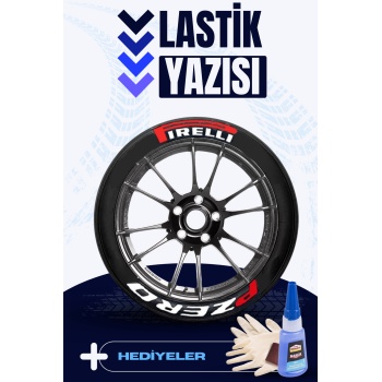 Motosiklet ve Otomobil Araç 3D Oto Lastik Yazısı Sticker Arma Seti – 8 Adet BGHSLSTK017