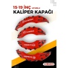Kırmızı Kaliper Kapağı Seti (4lü) – Yağ Hortumlu Sportif Görünümlü Kapak Takımı
