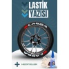 Lassa Motosiklet Ve Otomobil Araç 3d Oto Lastik Yazısı Sticker Arma Seti – 8 Adet