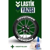 Toyo Tires Proxes Motosiklet Ve Otomobil Araç 3d Oto Lastik Yazısı Sticker Arma Seti – 8 Adet