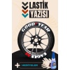 Good Year Eagle F1 Motosiklet Ve Otomobil Araç 3d Oto Lastik Yazısı Sticker Arma Seti – 8 Adet