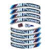 Mpower Motosiklet Ve Otomobil Lastik Yazısı Sticker Yapıştırma 8 Adet Uyumlu