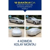 Sedan Araçlara Uyumlu Premium Kalite Oto Araba Brandası - Örtüsü SD4