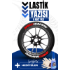 Speed Hunters Kırmızı Motosiklet Ve Otomobil Araç 3d Oto Lastik Yazısı Sticker Arma Seti – 8 Adet