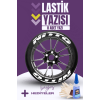 Nitto Motosiklet Ve Otomobil Araç 3d Oto Lastik Yazısı Sticker Arma Seti – 8 Adet