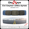 Cici Geçme-1 Lastikli Universal İç Dikiz Aynası r450 335x80 mm