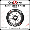 Lastik Yazısı 8 Adet Falken