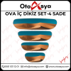 OVA İÇ DİKİZ SET-4 SADE