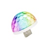 Müziğe Ve Sese Duyarlı Usb Girişli Araç Içi - Mini Disko Topu Parti