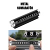 Metal Kasa Numara Çevirmeli Araç İçi Telefon Numaratör Park Numarası Parkmatik Araba Numaratör