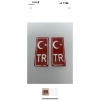 TR Plaka Arması Kırmızı 2’li Damla Etiket Sticker +AA KALİTE