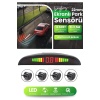 Dijital Ekranlı Sesli Araç Park Sensörü – 22 mm Siyah Göz, Sesli Uyarı