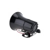 7 Sesli 100 Decibel Mikrofonlu Siren