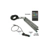 Araç Içi Ayak Altı Led Müziğe Ve Sese Duyarlı Rgb Renkli Kumandalı Led 12 Led
