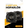 Kingstar 10 Cm 80w İki Yollu Oto Hoparlörü, 2 Adet