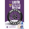 Nitto Motosiklet Ve Otomobil Araç 3d Oto Lastik Yazısı Sticker Arma Seti – 8 Adet