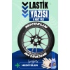 Motosiklet ve Otomobil Araç 3D Oto Lastik Yazısı Sticker Arma Seti – 8 Adet BGHSLSTK013